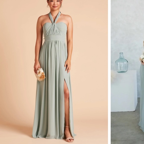 Birdy Grey | Dresses | Sage Green Birdy Grey Bridesmaid Dress | Poshmark